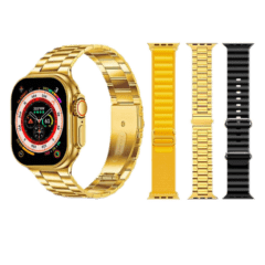 Smartwatch ULTRA GOLD 3 Mallas Incluidas
